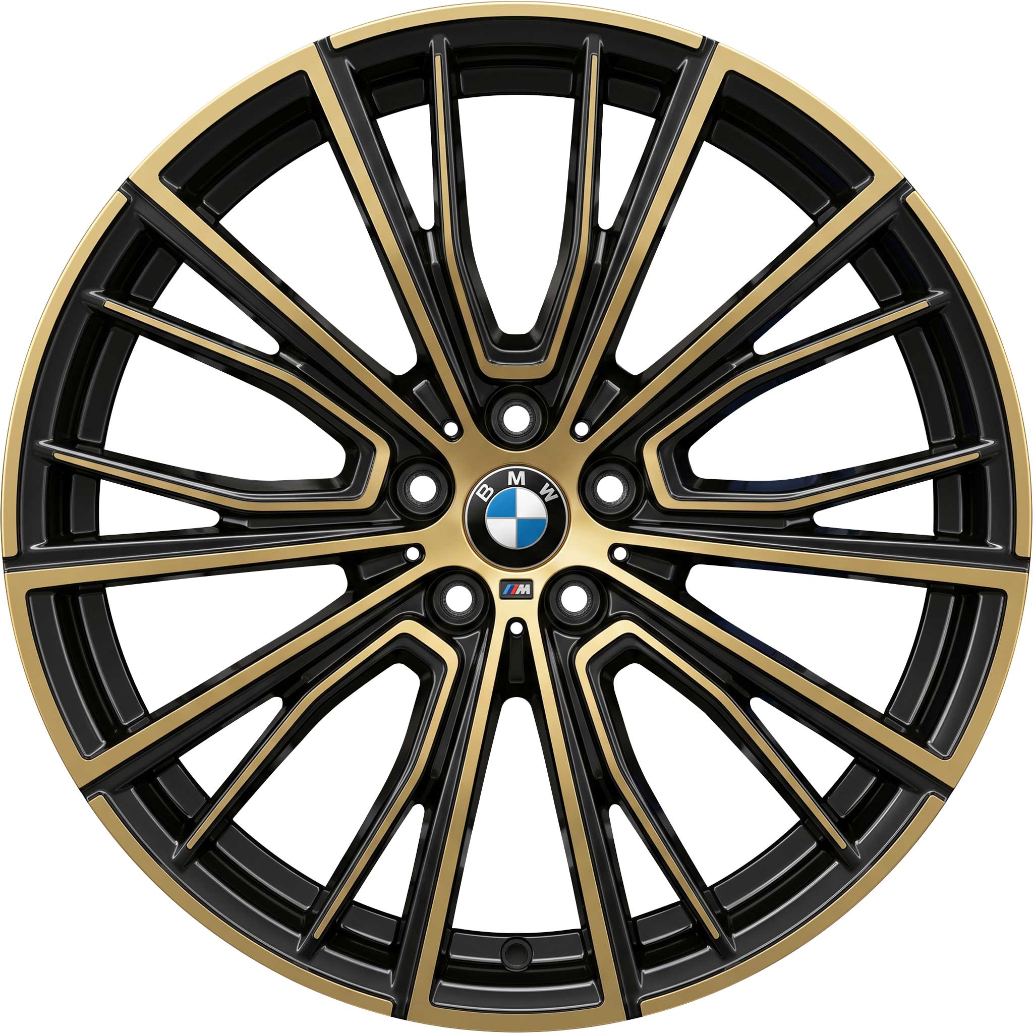 BMW 732M Night Gold Alloy Wheel Product Image #1