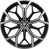 BMW 785M Jet Black Matt with Bright Turned Wheel Img 1