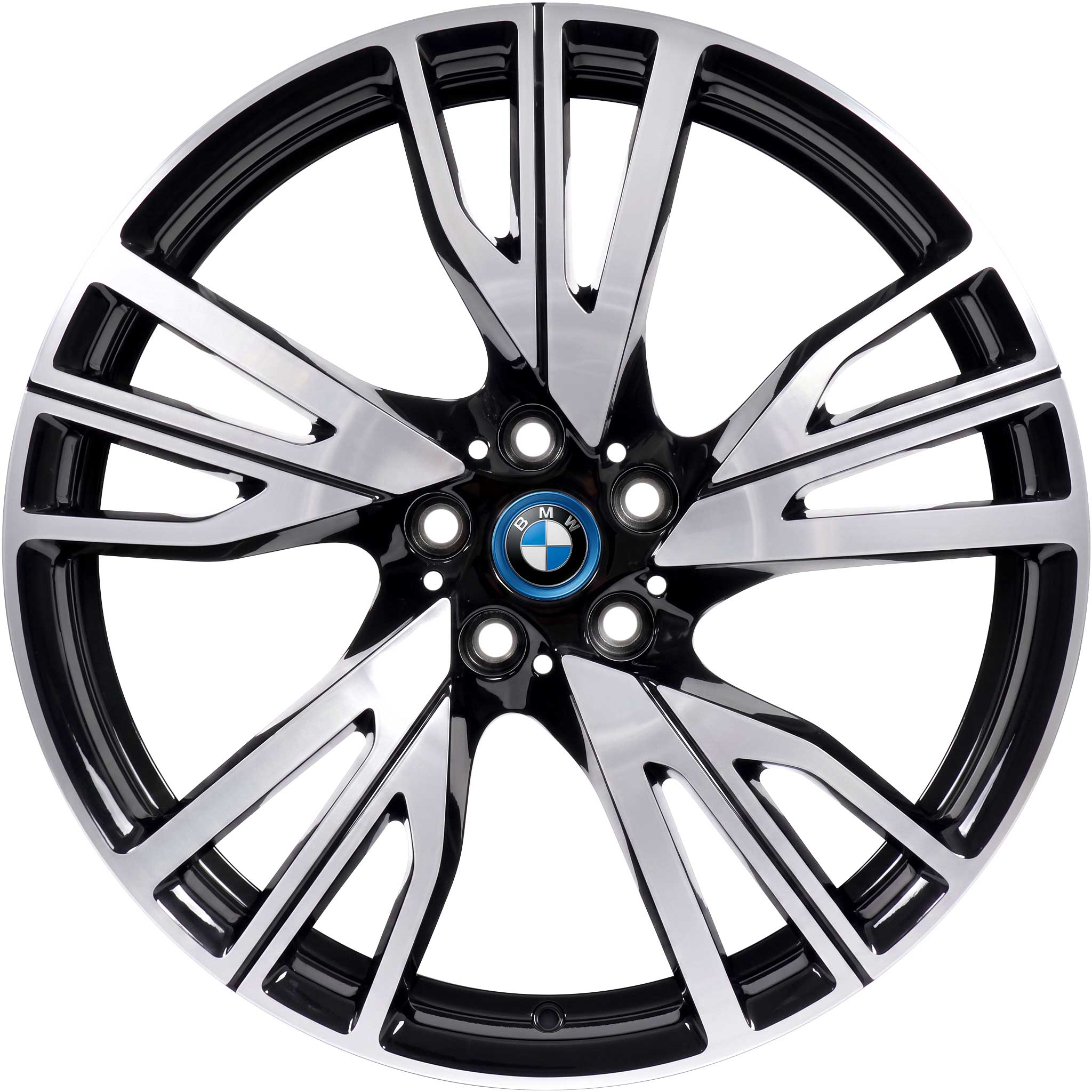 BMW 470 Matt Black LEFT Alloy Wheel Product Image #1