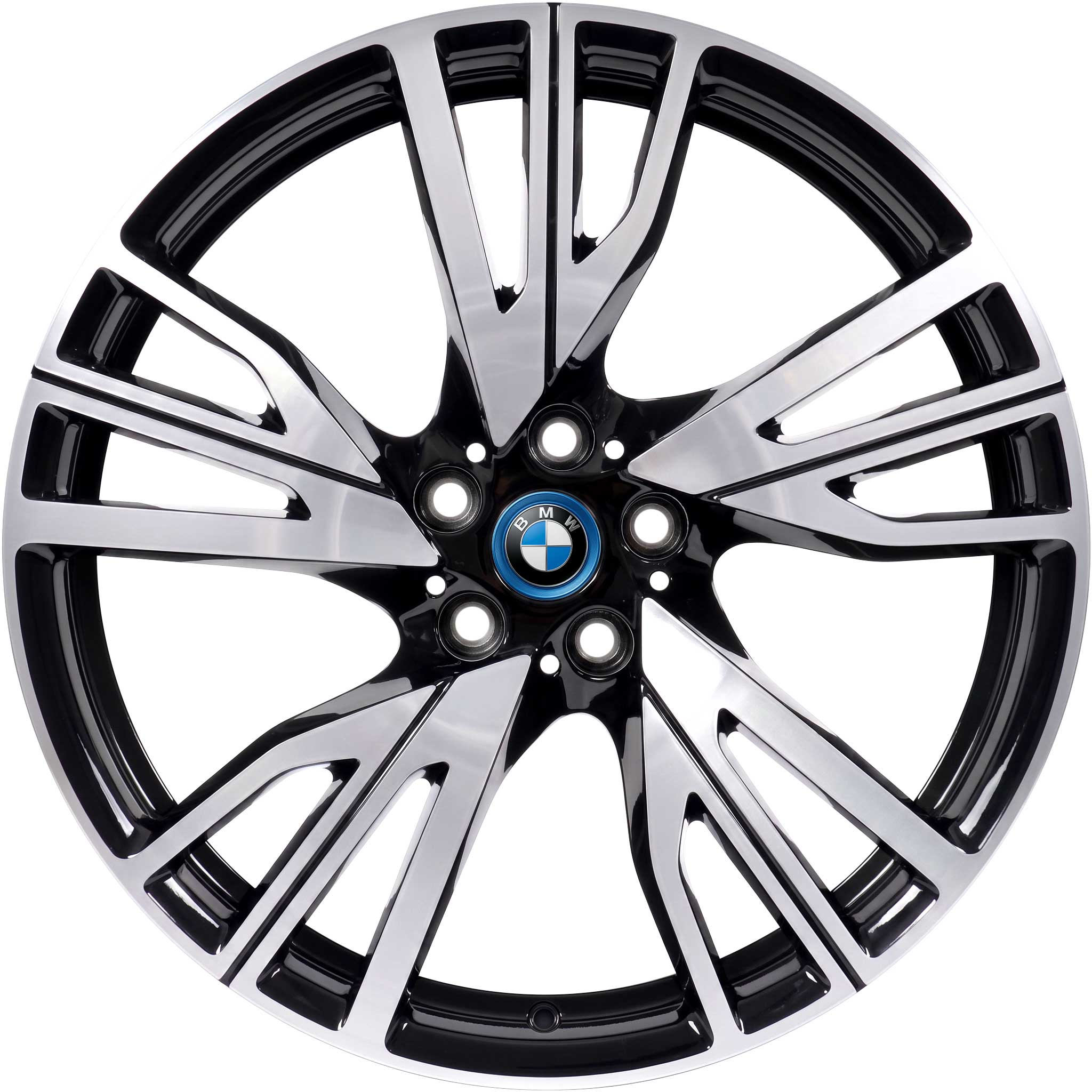 BMW 470 Matt Black LEFT Alloy Wheel Product Image #1