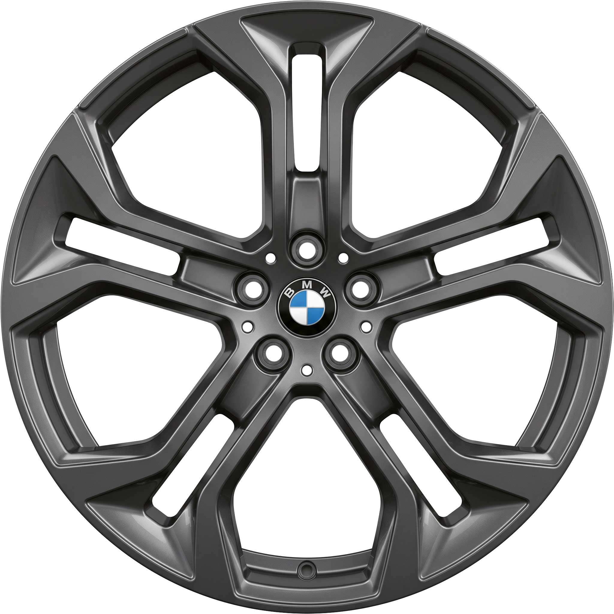 BMW 744 Orbit Grey Alloy Wheel Product Image #1