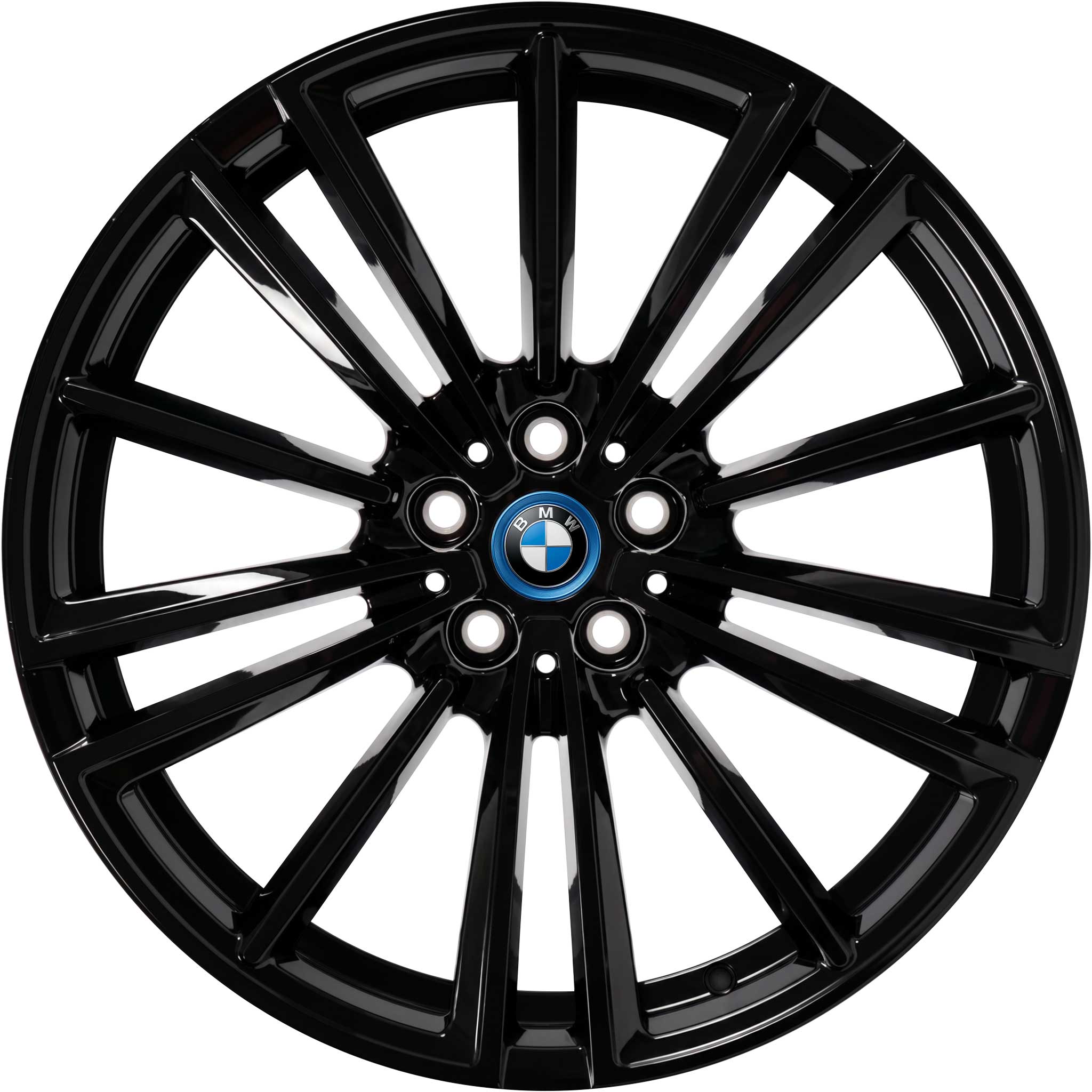 BMW 516 Jet Black Alloy Wheel Product Image #1