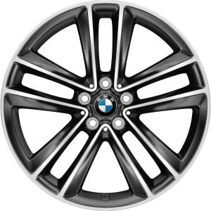 BMW 630 Orbit Grey with Bright Turned Alloy Wheel for BMW 7 Series G12 - Sizes 19in