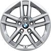 BMW 186 Refined Silver Wheel Img 1