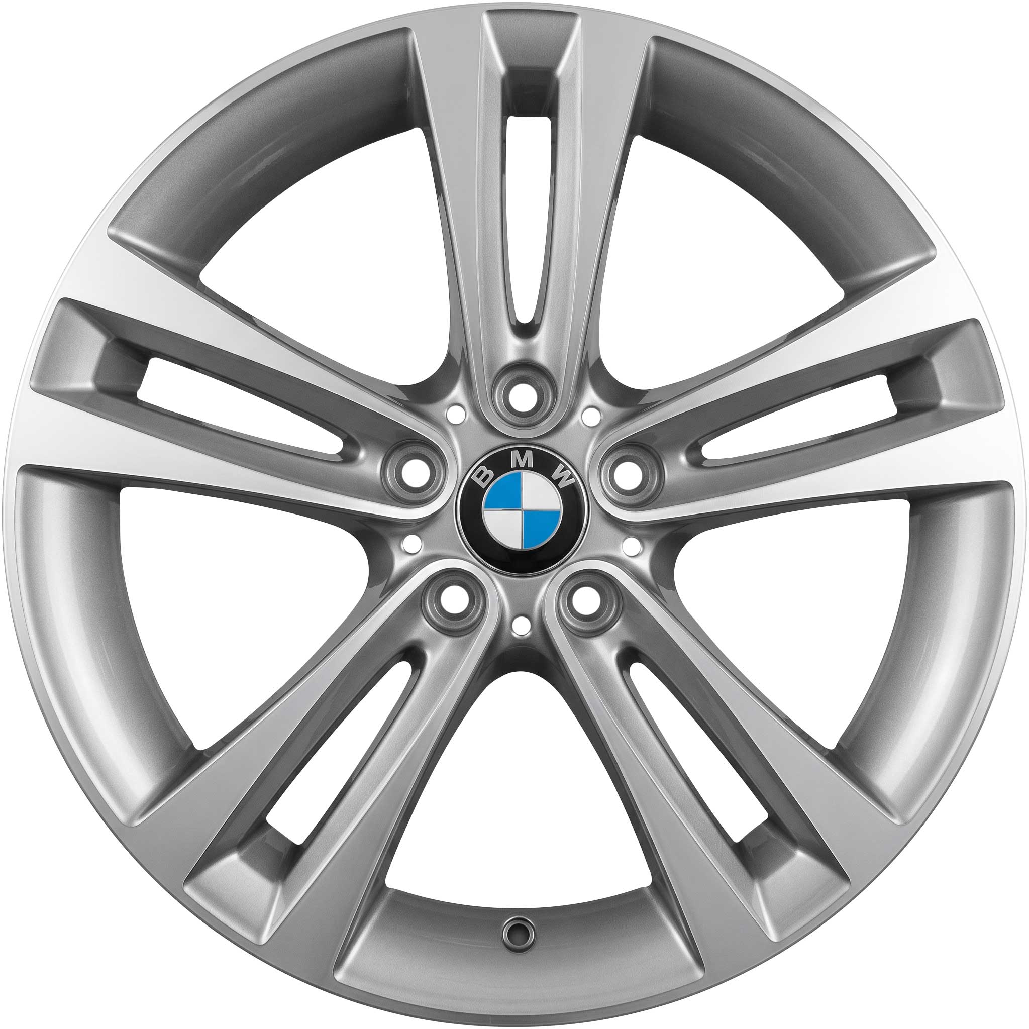 BMW 397 Orbit Grey with Bright Turned Alloy Wheel Product Image #1