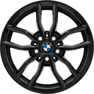 16" BMW 840 Jet Black alloy wheel