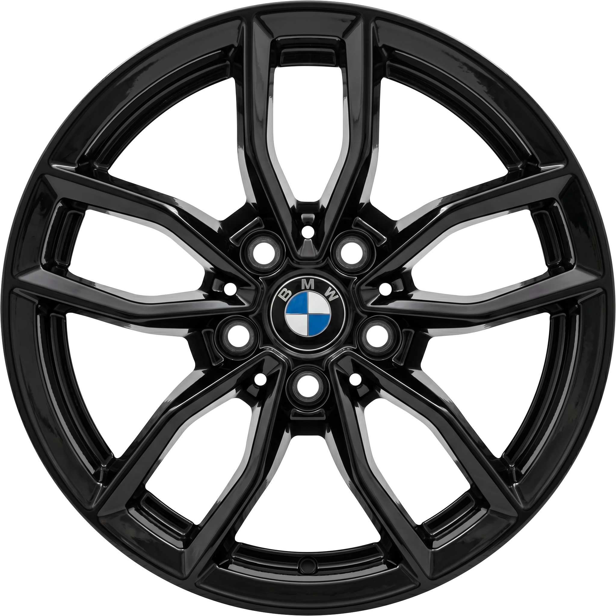 BMW 840 Jet Black Alloy Wheel Product Image #1