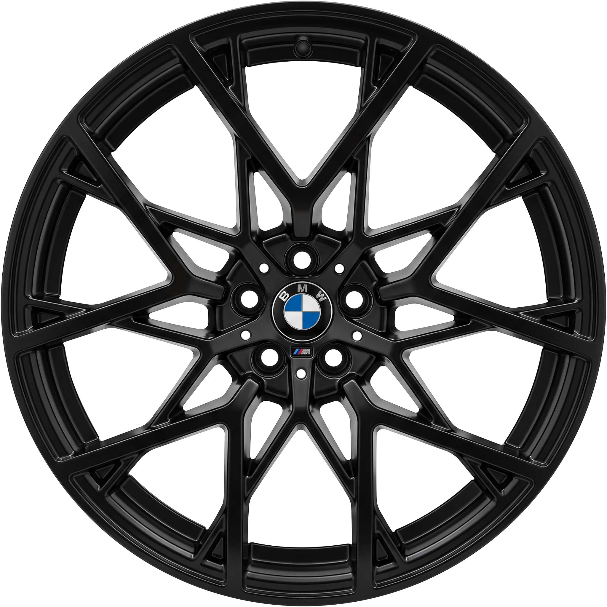 BMW 795M Forged Matt Black Alloy Wheel Product Image #1