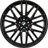 BMW 650M Forged Black Wheel Img 1