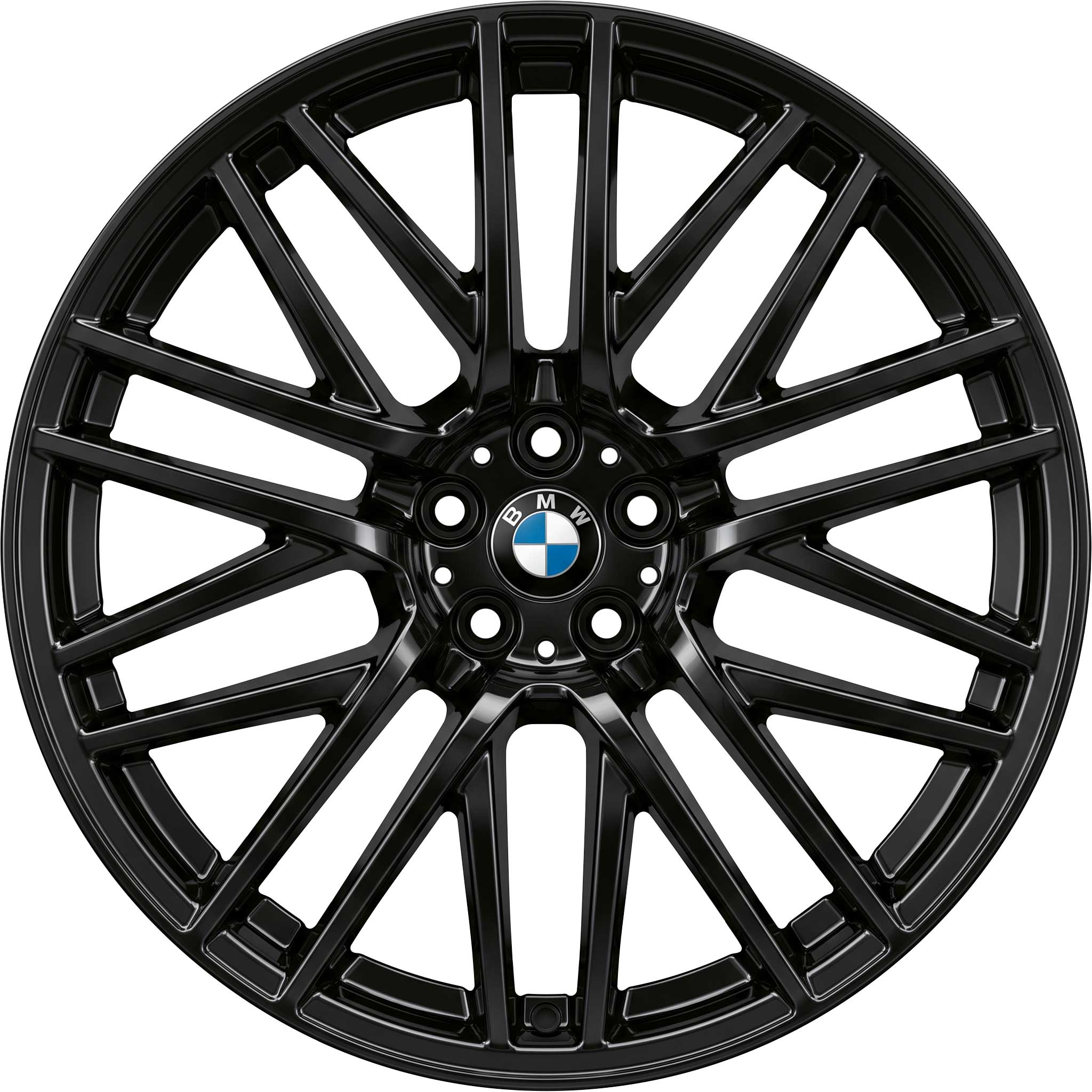 BMW 650M Forged Black Alloy Wheel Product Image #1