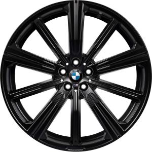 BMW 749M Matt Black Alloy Wheel for BMW X5 G05 - Sizes 22in