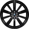 BMW 749M Matt Black Wheel Img 1