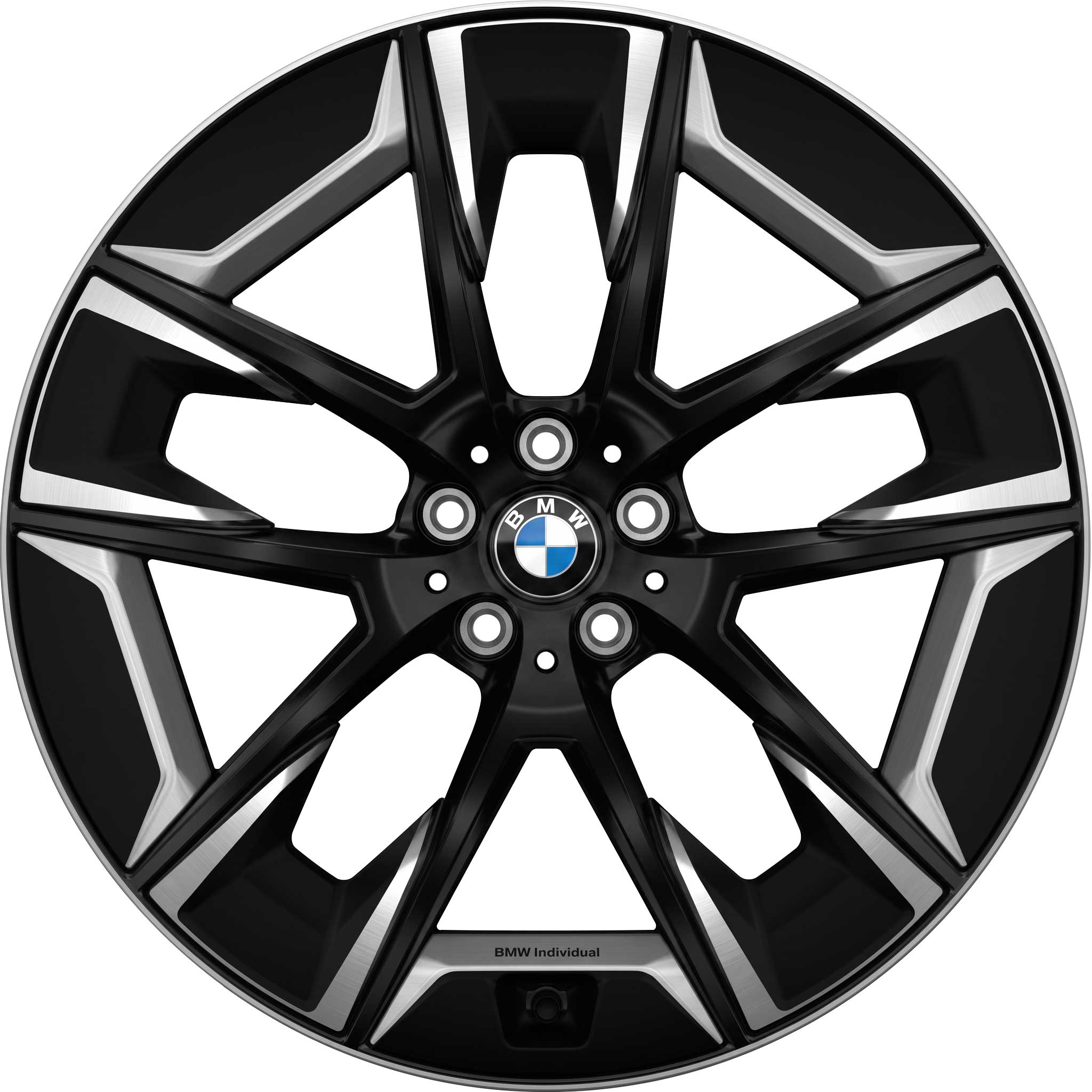 BMW 1001I Jet Black with Bright Turned Alloy Wheel Product Image #1