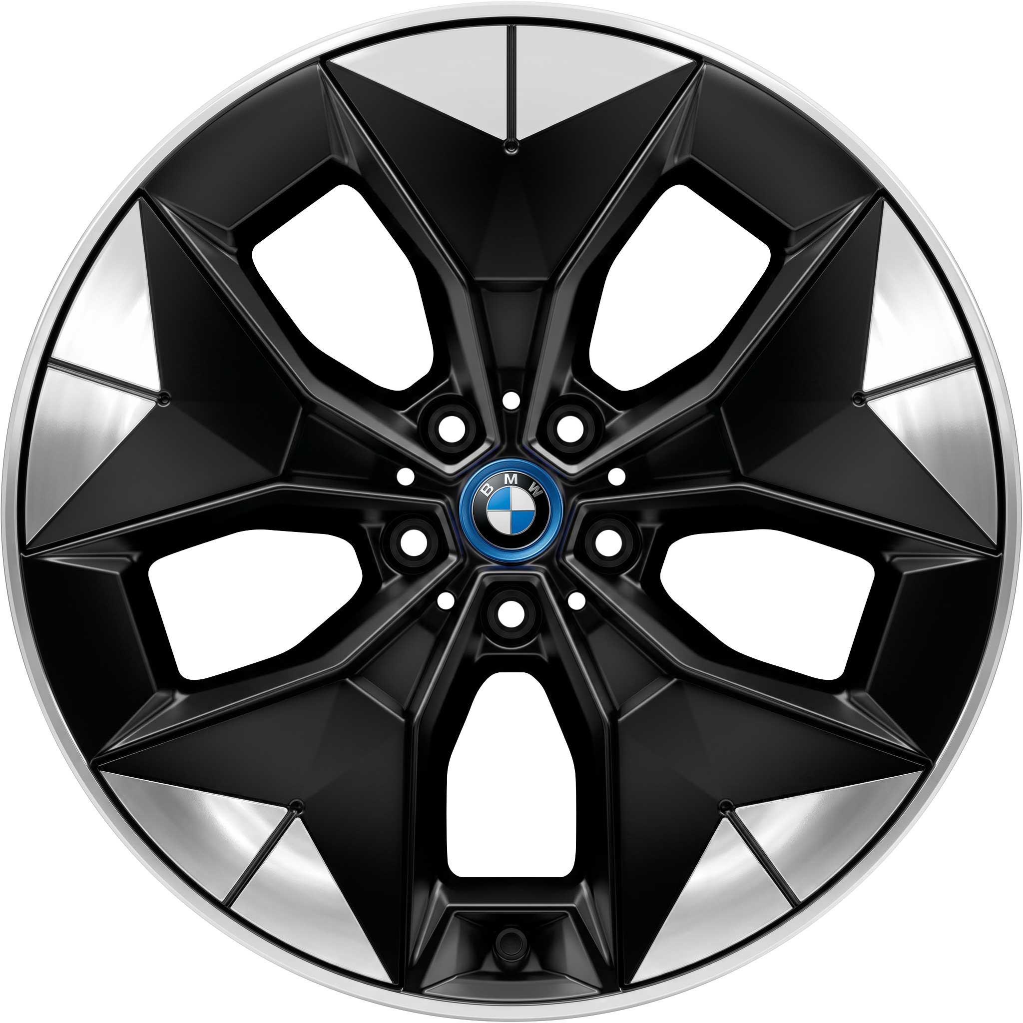 BMW 843 Jet Black Alloy Wheel Product Image #1