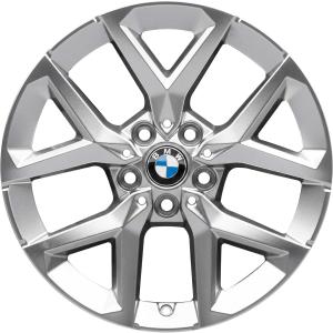 BMW 896 Refined Silver Alloy Wheel for BMW iX2 U10 - Sizes 17in