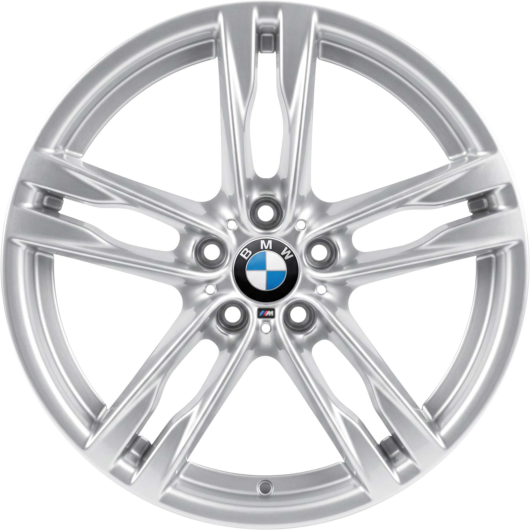 BMW 373M Silver Alloy Wheel Product Image #1