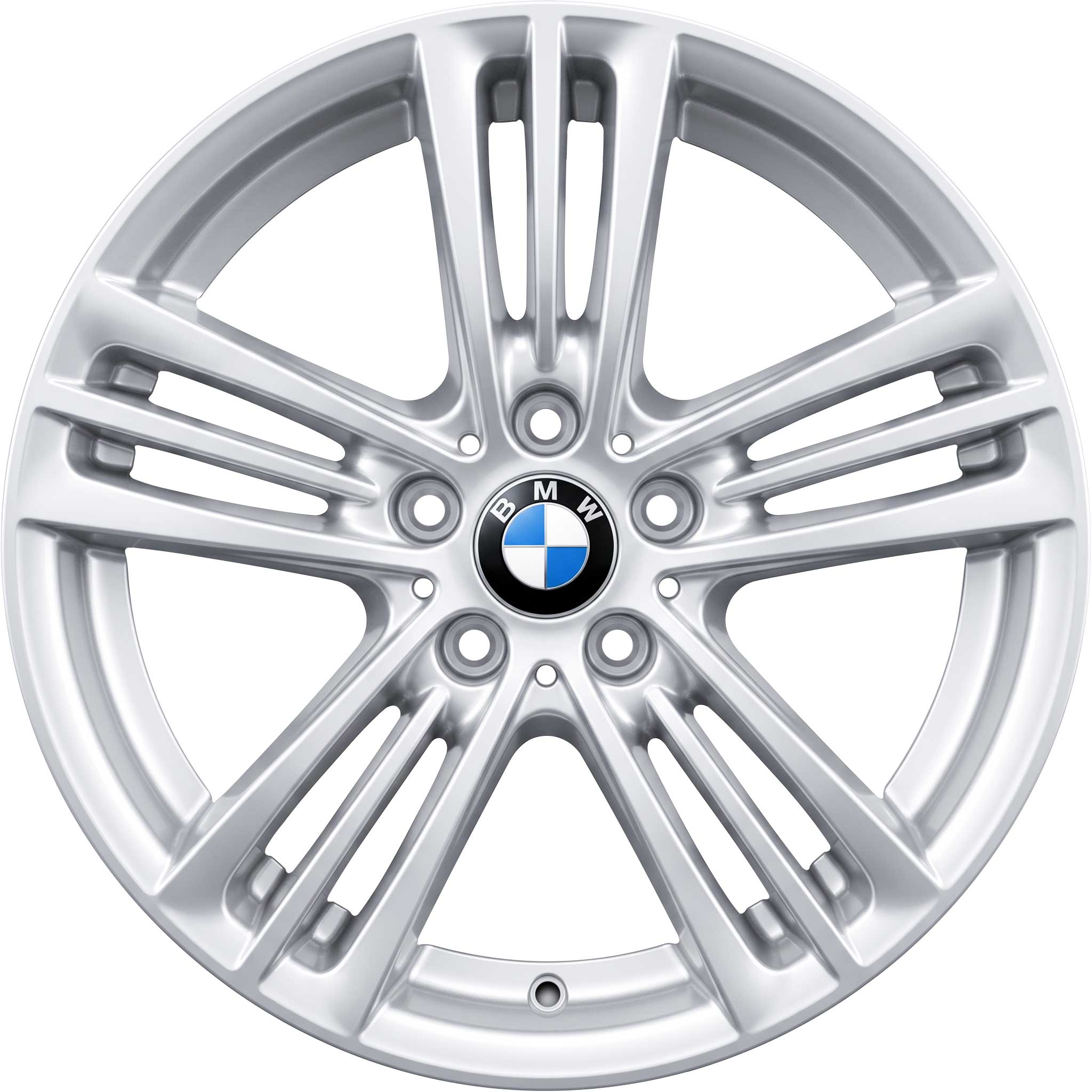 BMW 368M Silver Alloy Wheel Product Image #1