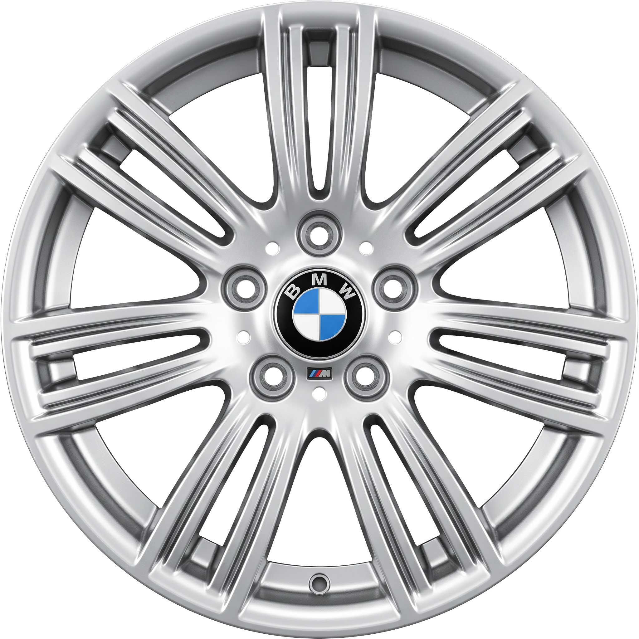 BMW 383M Silver Alloy Wheel Product Image #1