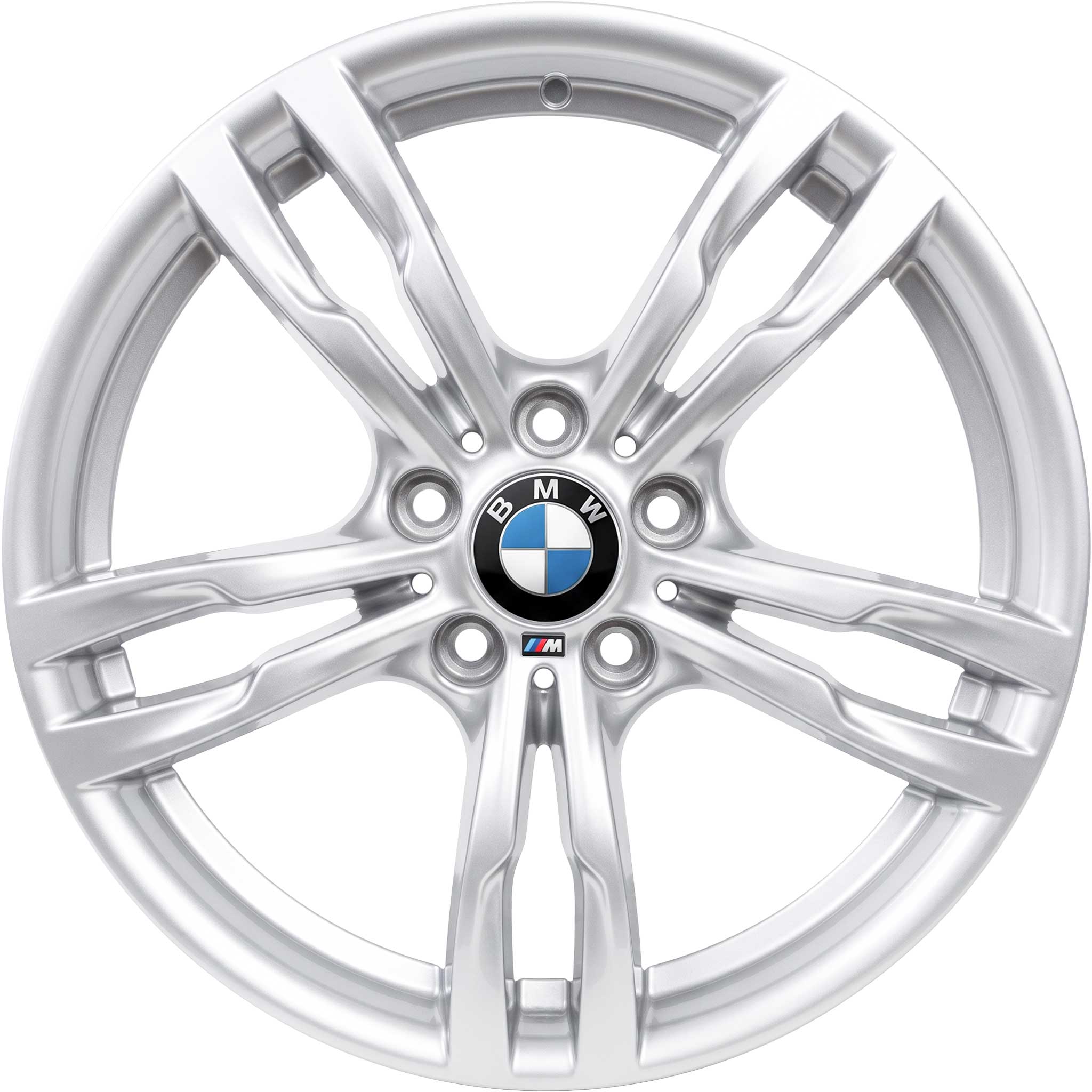 BMW 441M Silver Alloy Wheel Product Image #1