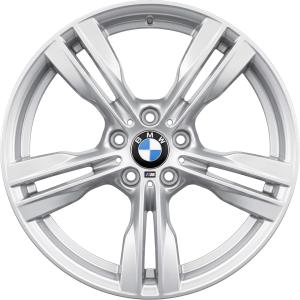 BMW 467M Reflex Silver Alloy Wheel for BMW X5 M F85 - Sizes 19in