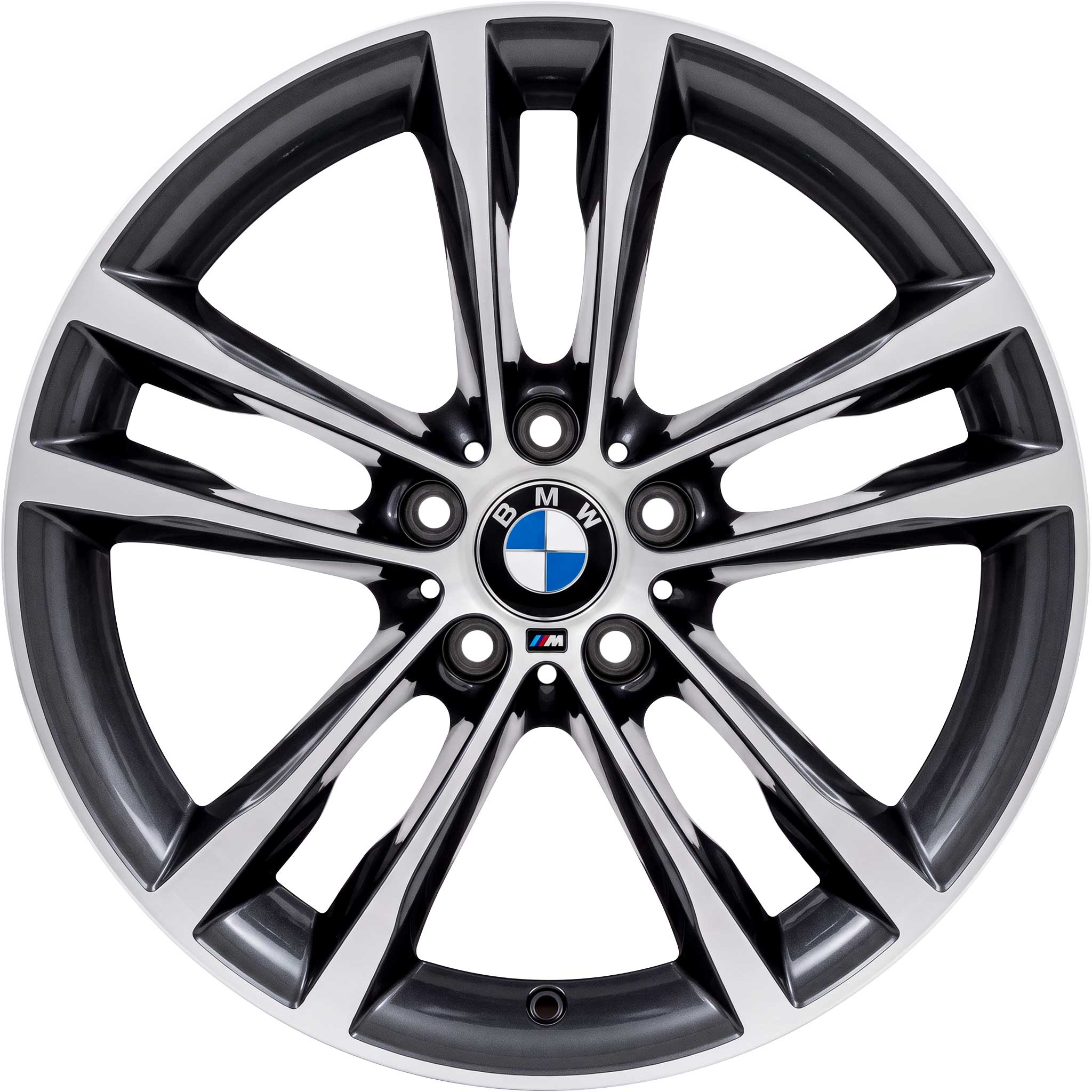 BMW 598M Orbit Grey with Bright Turned Alloy Wheel Product Image #1