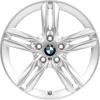 BMW 483M Décor Silver Wheel Img 1