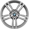 BMW 623M Ferric Grey with Bright Turned Wheel Img 1