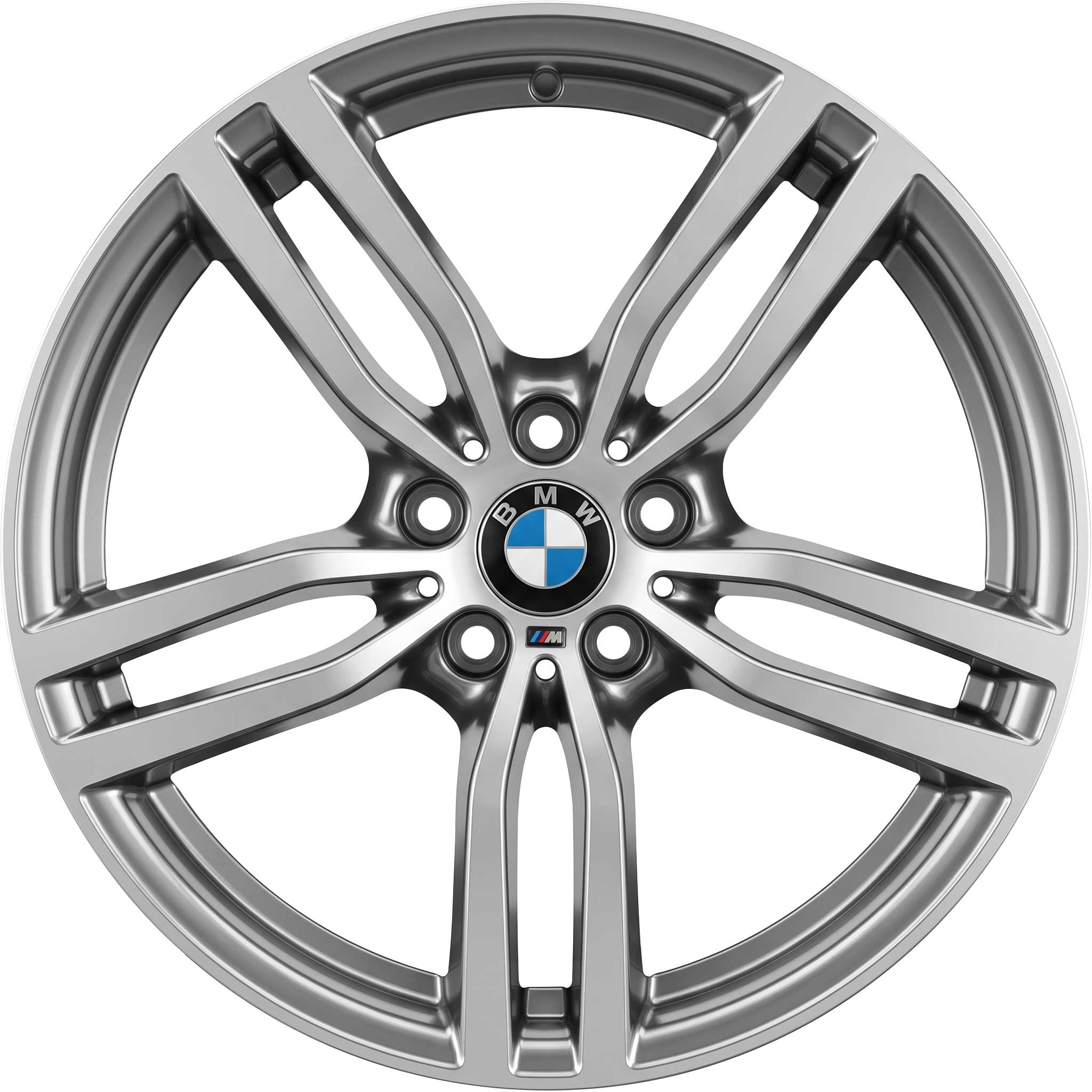 BMW 623M Ferric Grey with Bright Turned Alloy Wheel Product Image #1