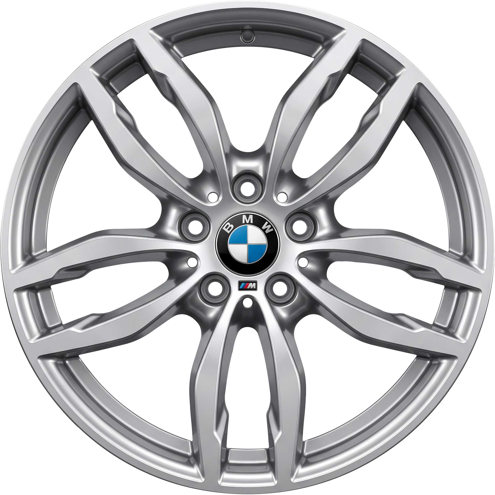 BMW 622M Ferric Grey with Bright Turned Alloy Wheel Product Image #1