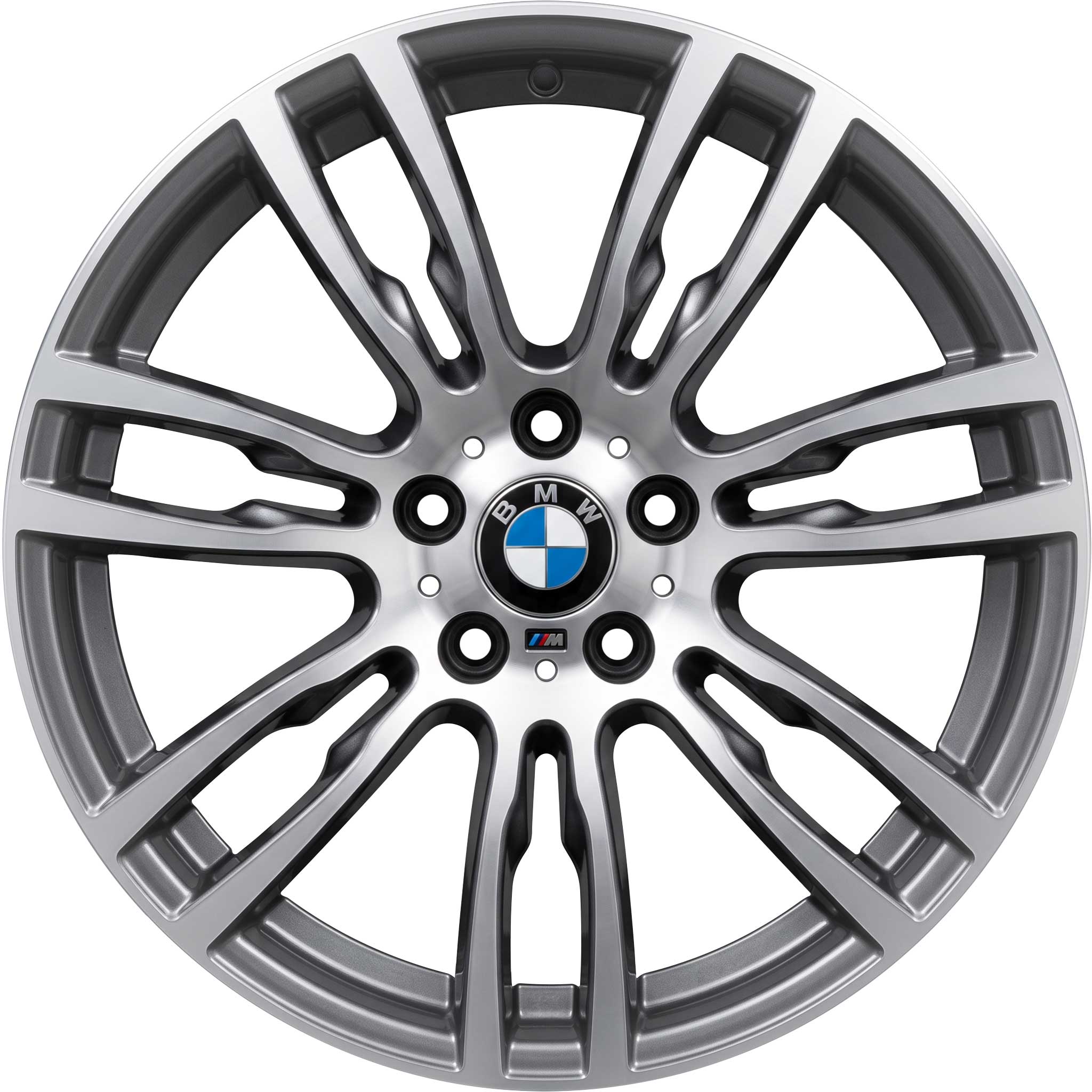 BMW 403M Ferric Grey with Bright Turned Alloy Wheel Product Image #1