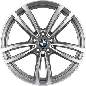 BMW 647M Ferric Grey with Bright Turned Alloy Wheel for BMW 7 Series G12 - Sizes 19in