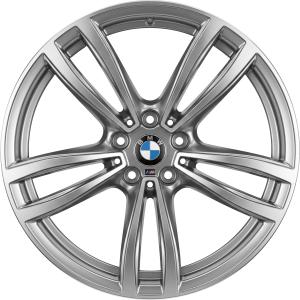 BMW 647M Ferric Grey with Bright Turned Alloy Wheel for BMW 7 Series G12 - Sizes 19in