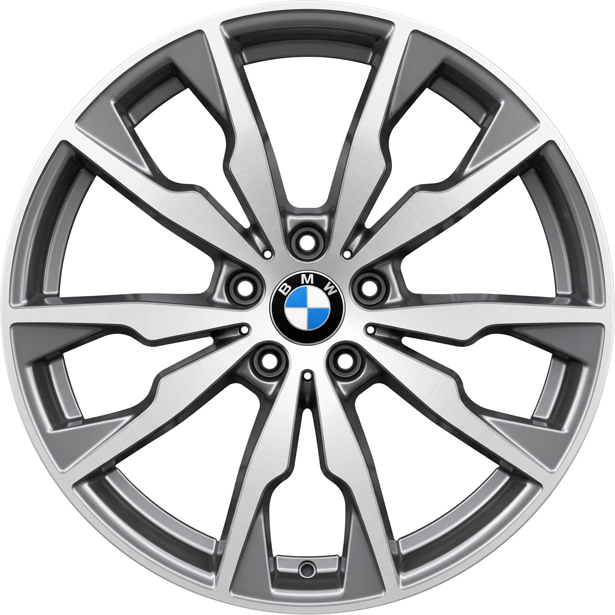 BMW 680M Ferric Grey with Bright Turned Alloy Wheel Product Image #1