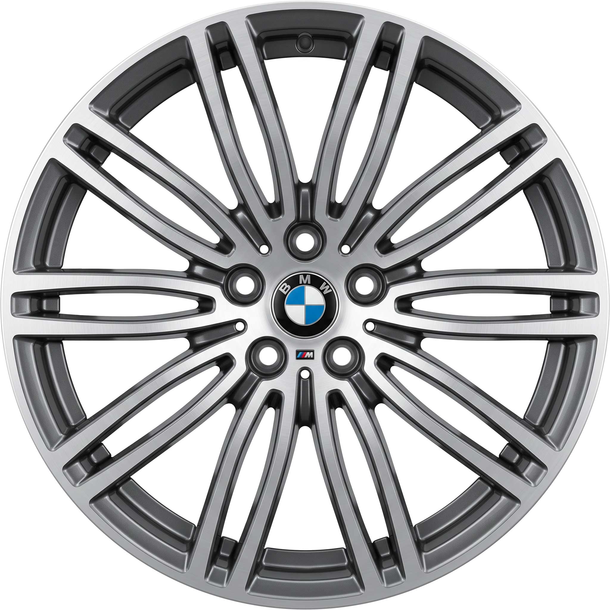 BMW 664M Titanium with Bright Turned Alloy Wheel Product Image #1