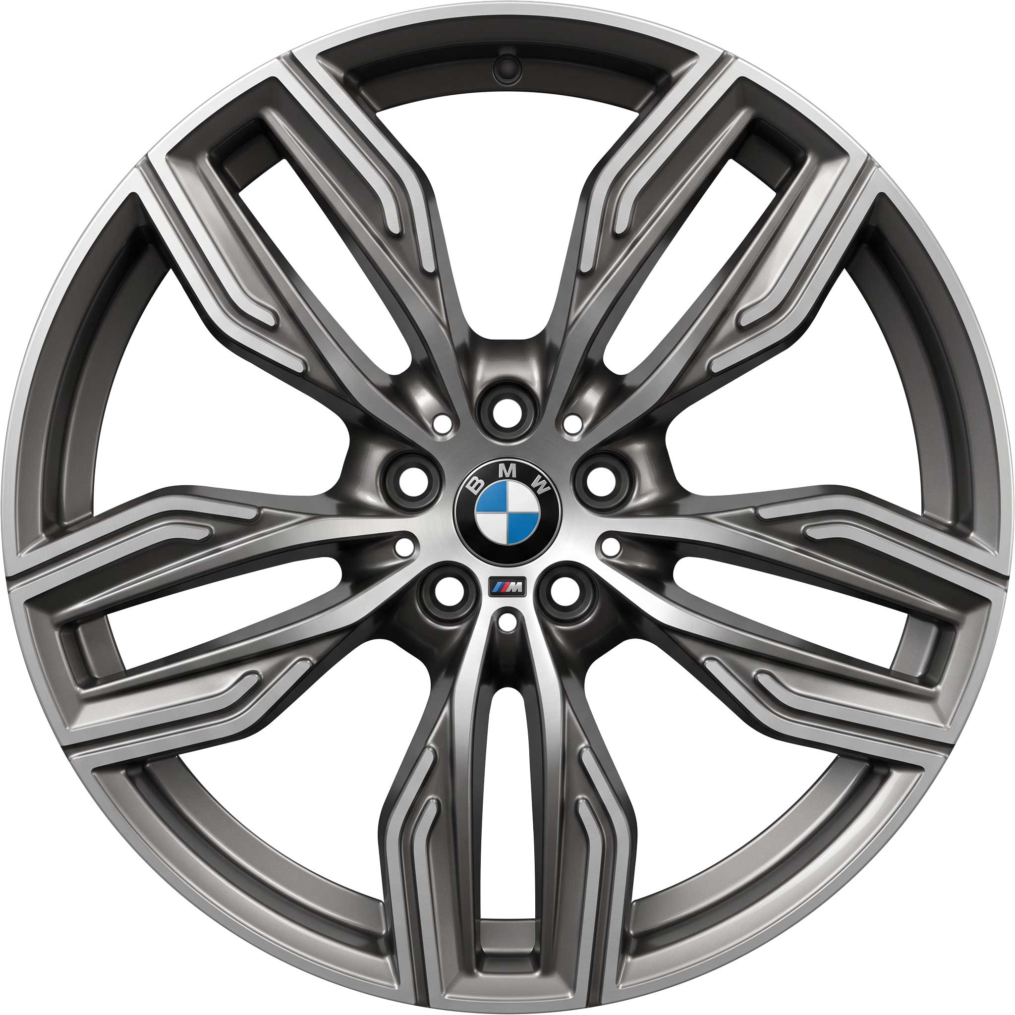 BMW 760M Cerium Grey with Bright Turned Alloy Wheel Product Image #1