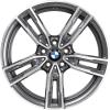 BMW 550M Ferric Grey with Bright Turned Wheel Img 1