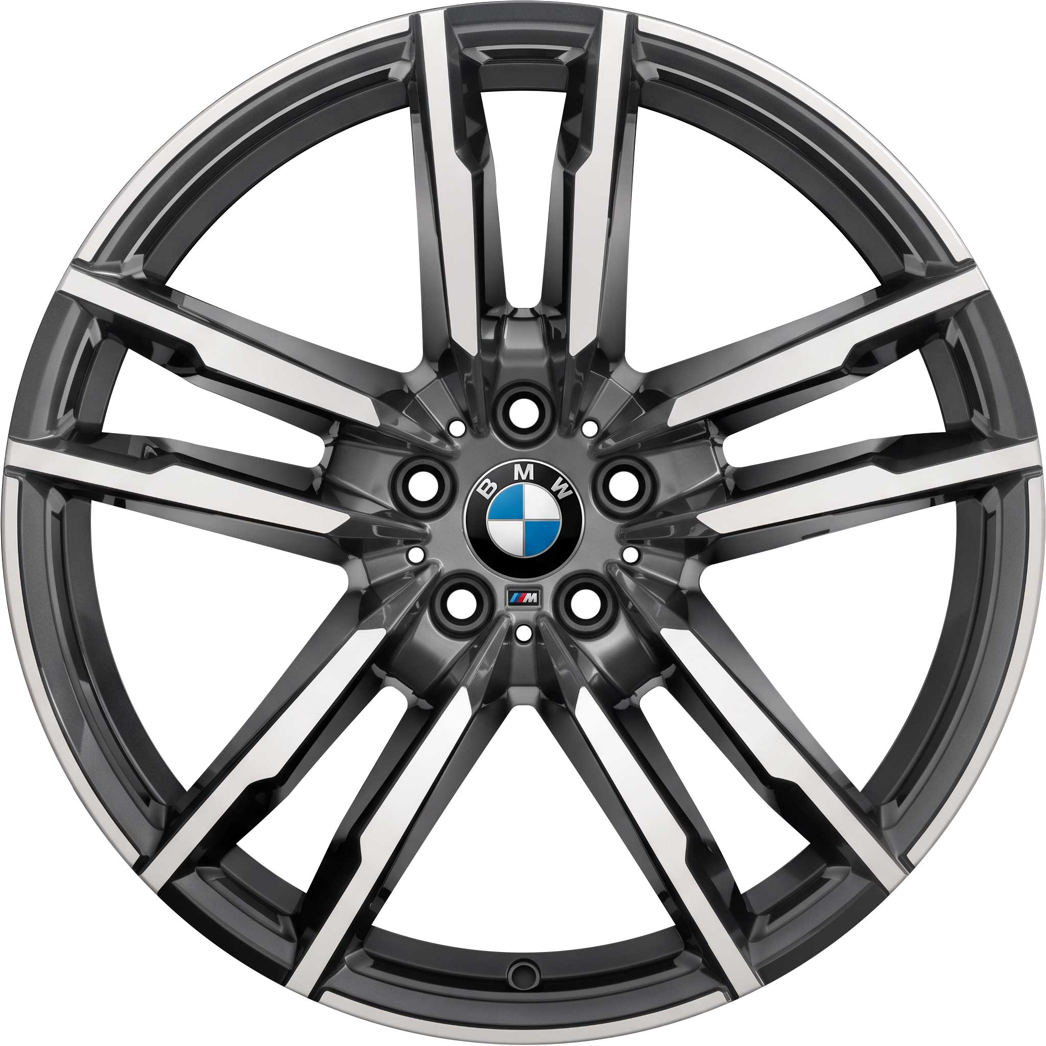 BMW 764M Orbit Grey with Bright Turned Alloy Wheel Product Image #1