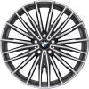 BMW 729M Orbit Grey with Bright Turned Wheel Img 1