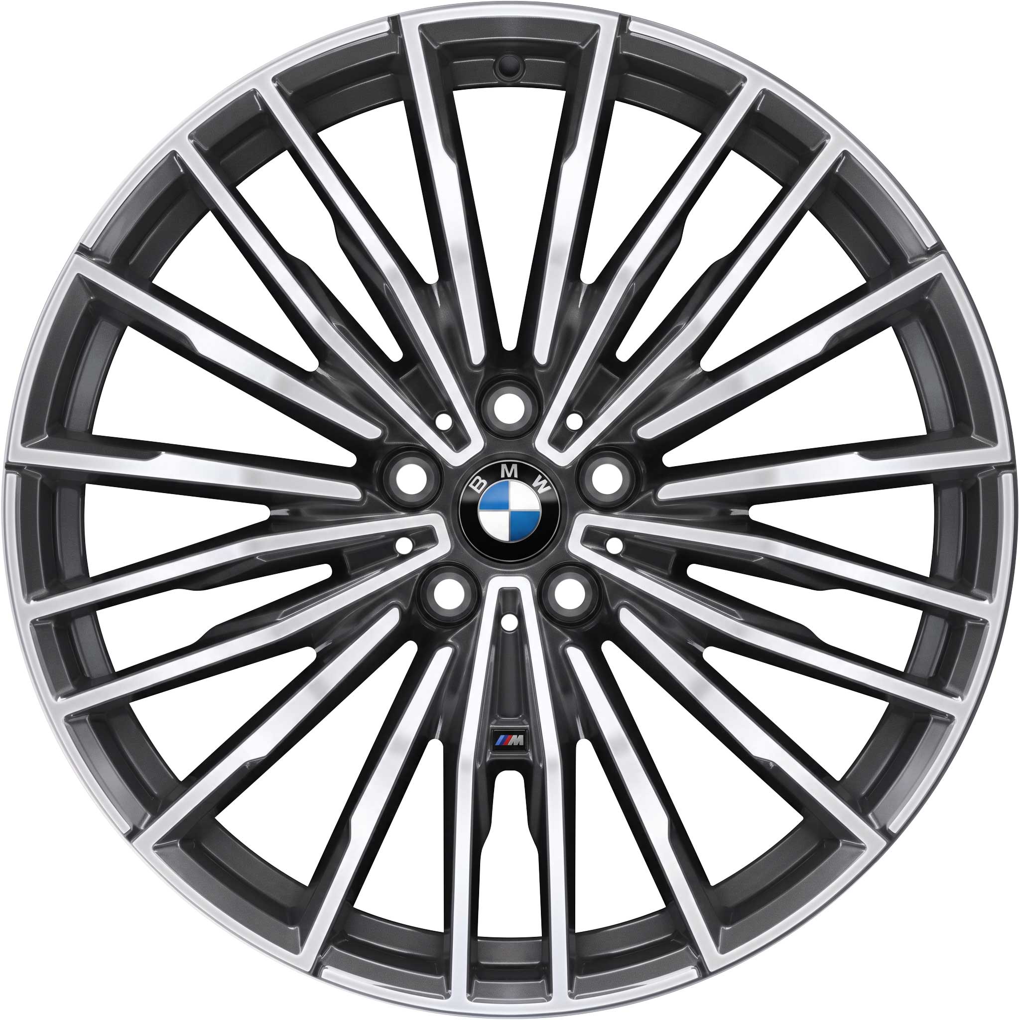 BMW 729M Orbit Grey with Bright Turned Alloy Wheel Product Image #1