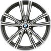 BMW 730I Orbit Grey with Bright Turned Wheel Img 1