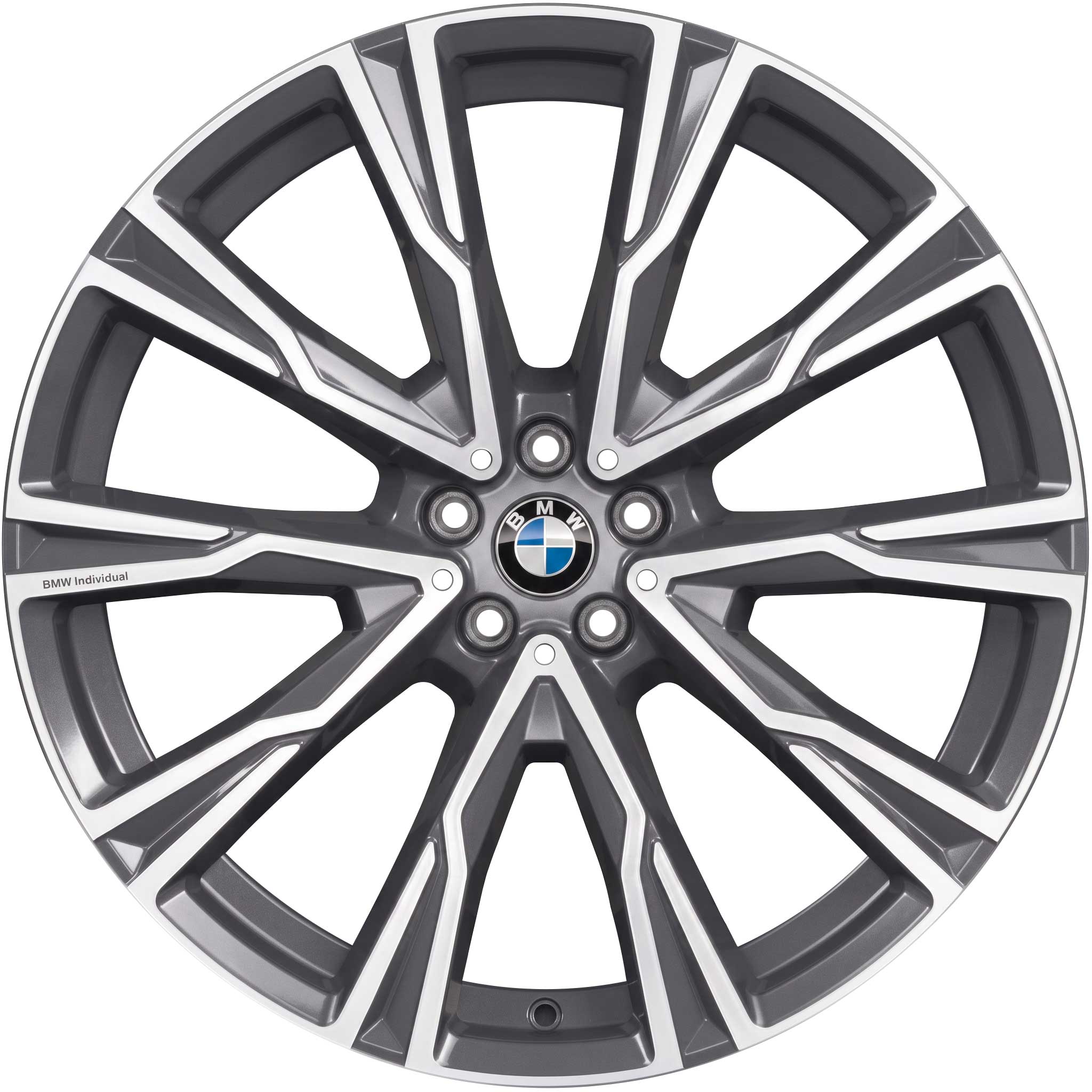 BMW 758I Orbit Grey with Bright Turned Alloy Wheel Product Image #1