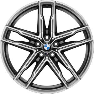 BMW 810M Orbit Grey with Bright Turned Alloy Wheel for BMW M5 F90 - Sizes 20in