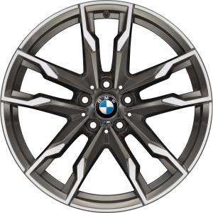 BMW 800M Cerium Grey with Bright Turned Alloy Wheel for BMW Z4 G29 - Sizes 19in