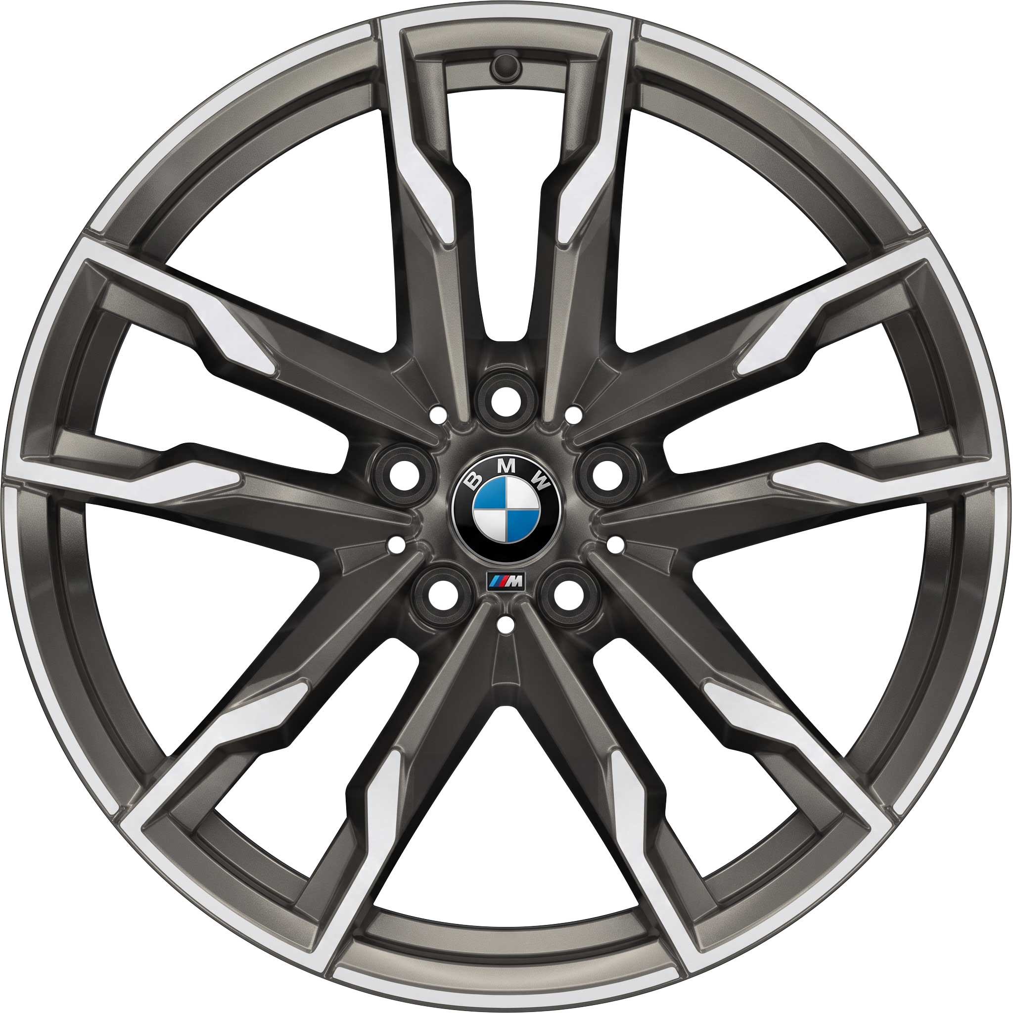 BMW 800M Cerium Grey with Bright Turned Alloy Wheel Product Image #1