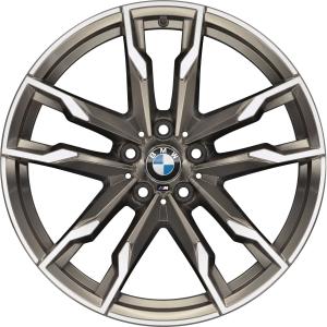 BMW 800M Cerium Grey with Bright Turned Alloy Wheel for BMW Z4 G29 - Sizes 19in