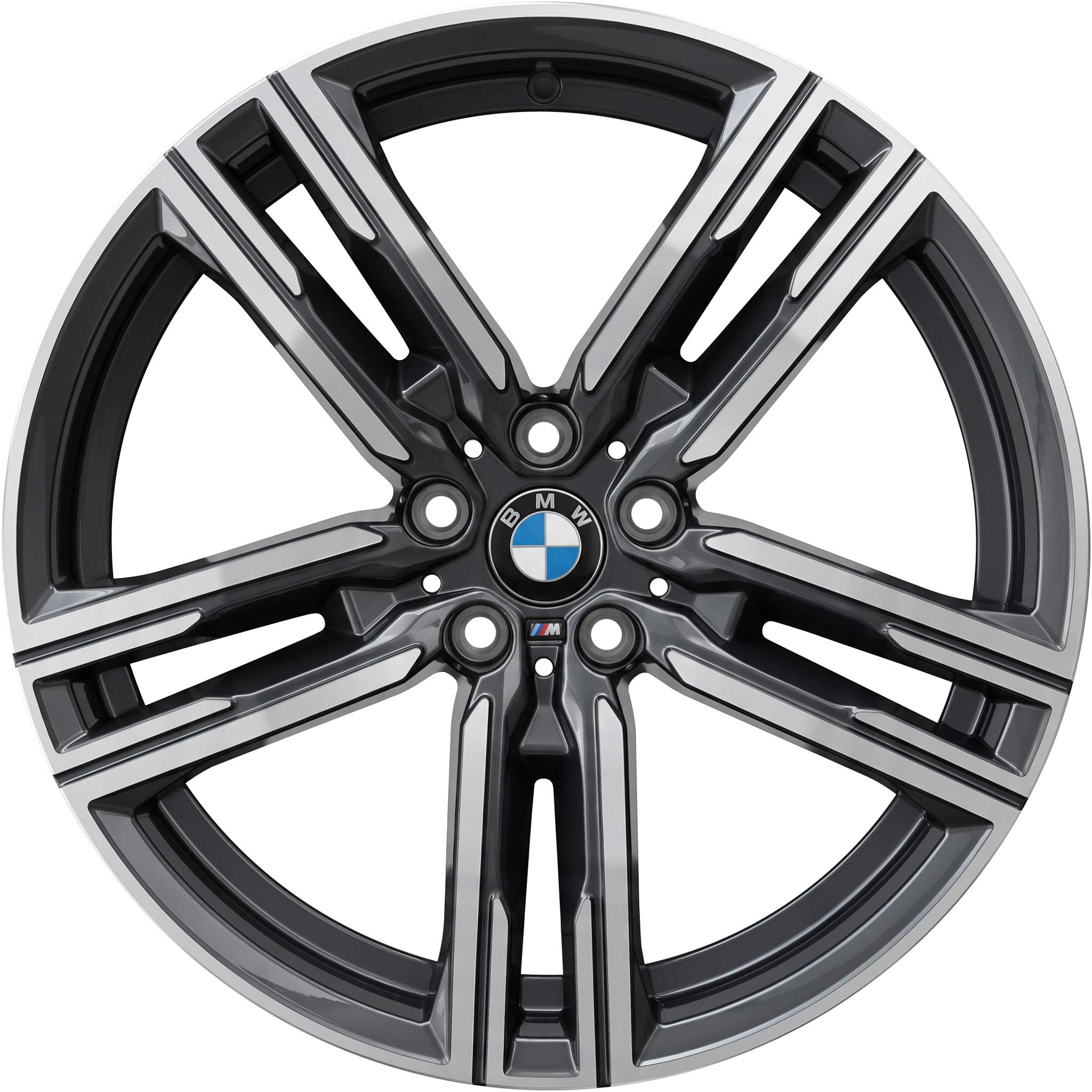 BMW 727M Orbit Grey with Bright Turned Alloy Wheel Product Image #1