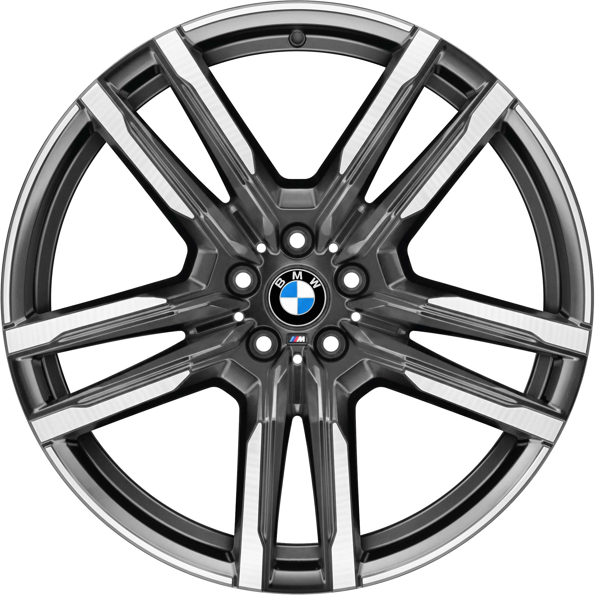 BMW 808M Orbit Grey with Bright Turned Alloy Wheel Product Image #1