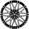 BMW 818M Jet Black with Translucent Bright Turned Wheel Img 1