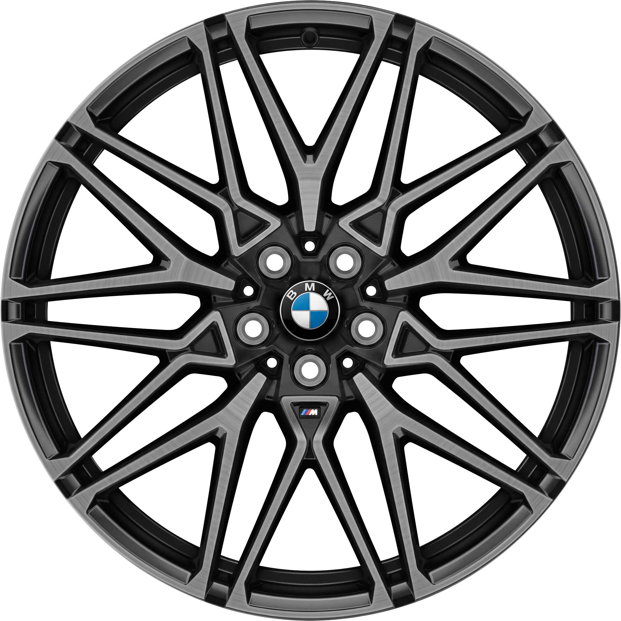 BMW 818M Jet Black with Translucent Bright Turned Alloy Wheel Product Image #1