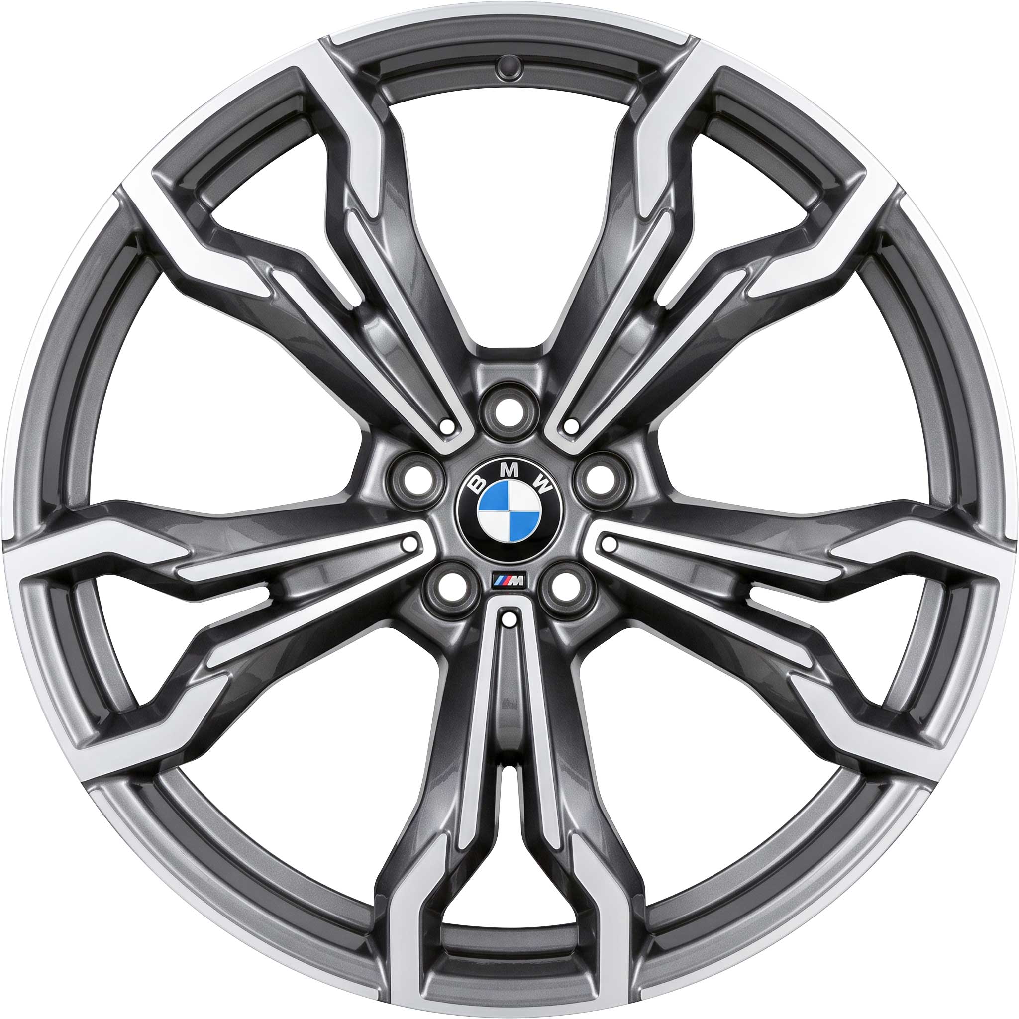 BMW 765M Orbit Grey with Bright Turned Alloy Wheel Product Image #1